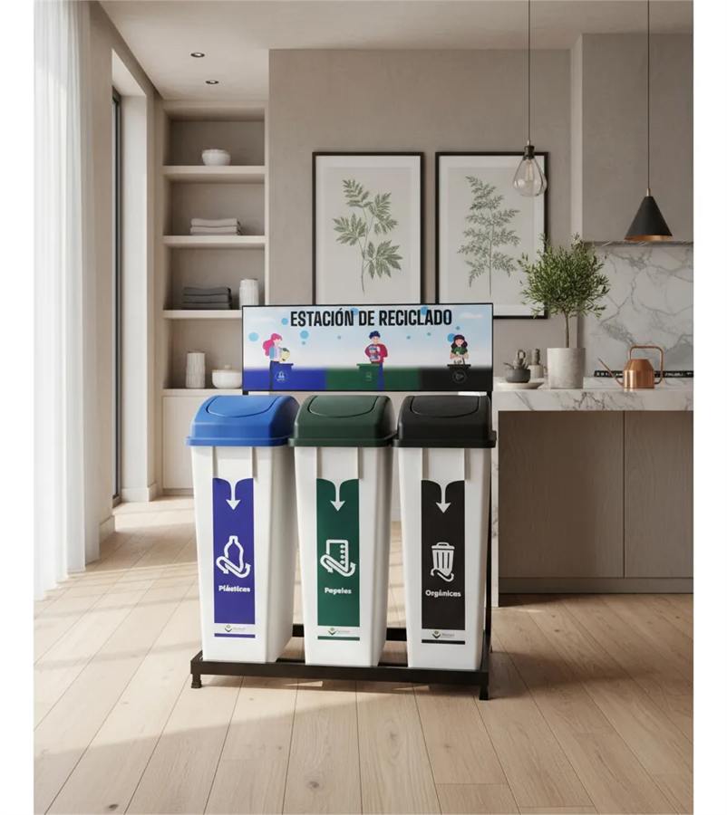 Estación de reciclado RSU BOX adaptable a cualquier espacio