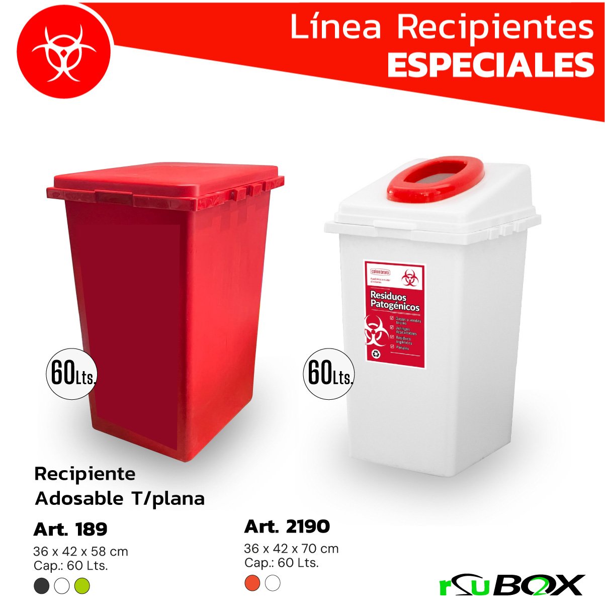 Cesto de residuos clasificado RSU BOX