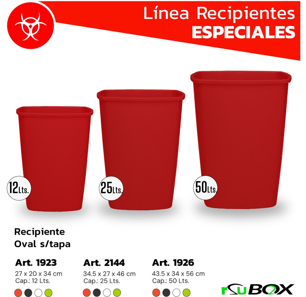 Cesto de residuos para espacio público RSU BOX
