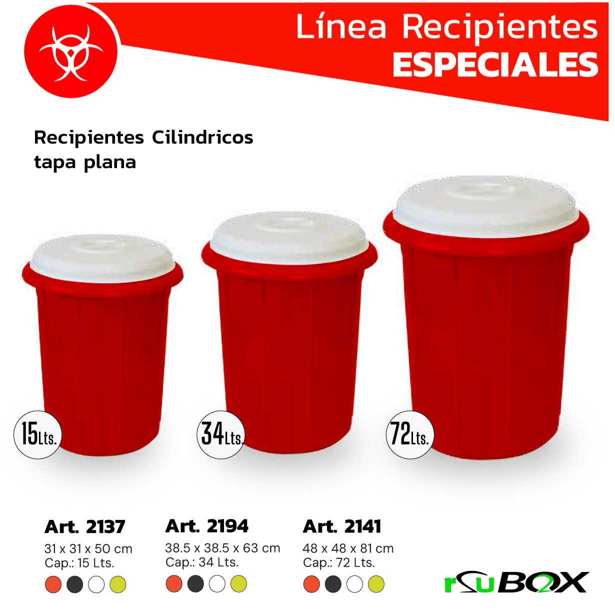 Contenedor diferenciado por residuo RSU BOX