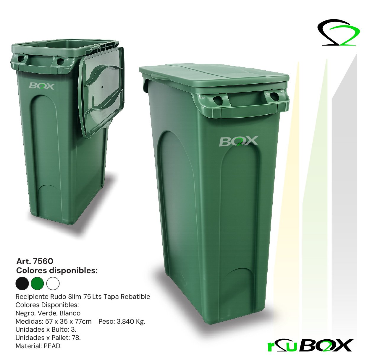 Contenedor de residuos exterior RSU BOX