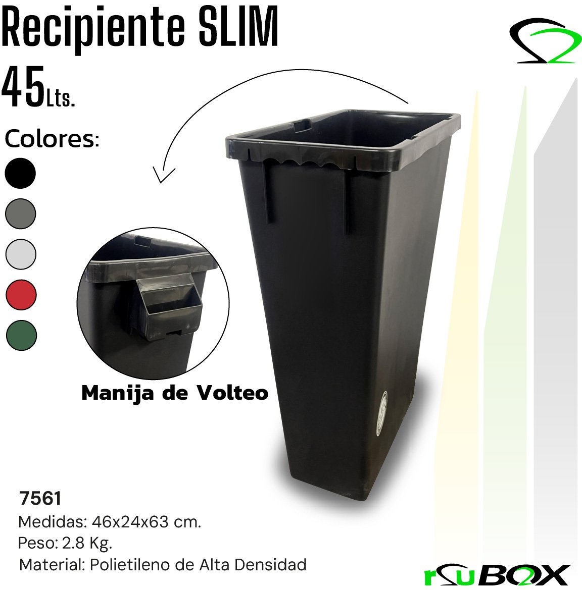 Contenedor de residuos exterior RSU BOX