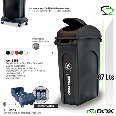Carro de residuos RSU BOX