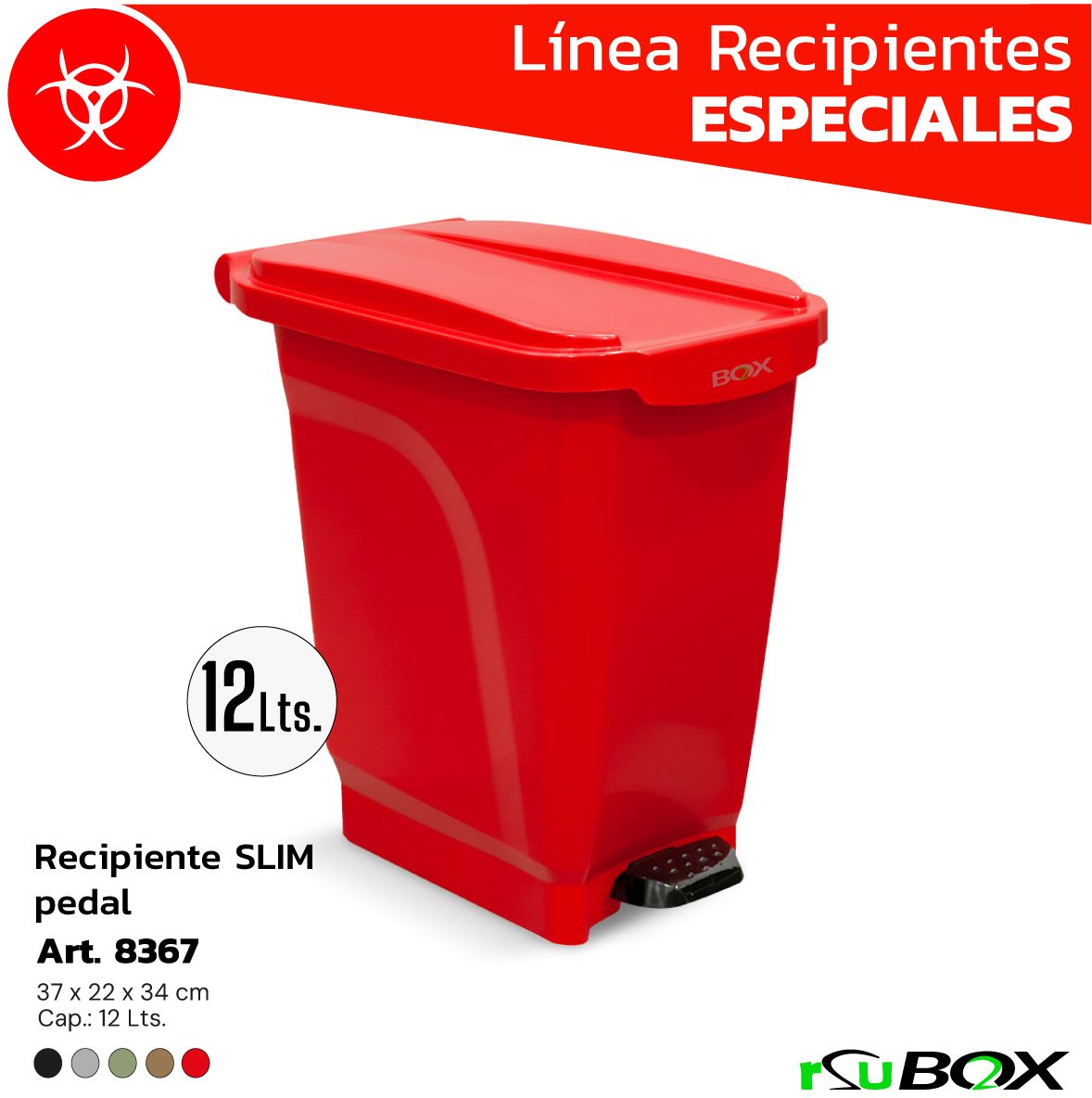 Cesto de residuos exterior RSU BOX