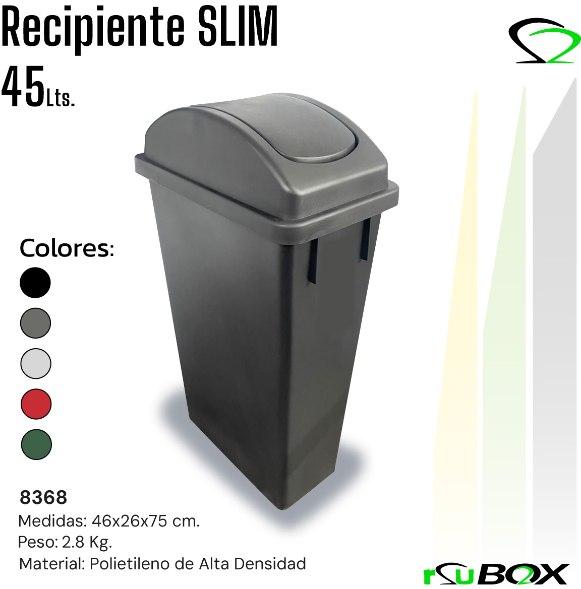 Cesto de residuos exterior RSU BOX