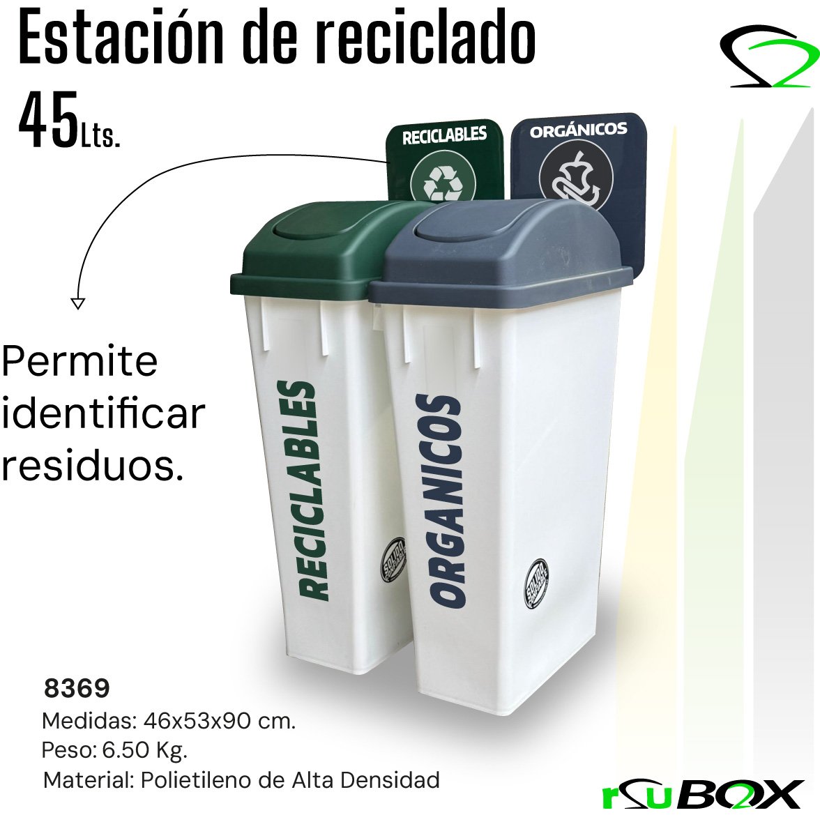 Cesto de residuos exterior RSU BOX