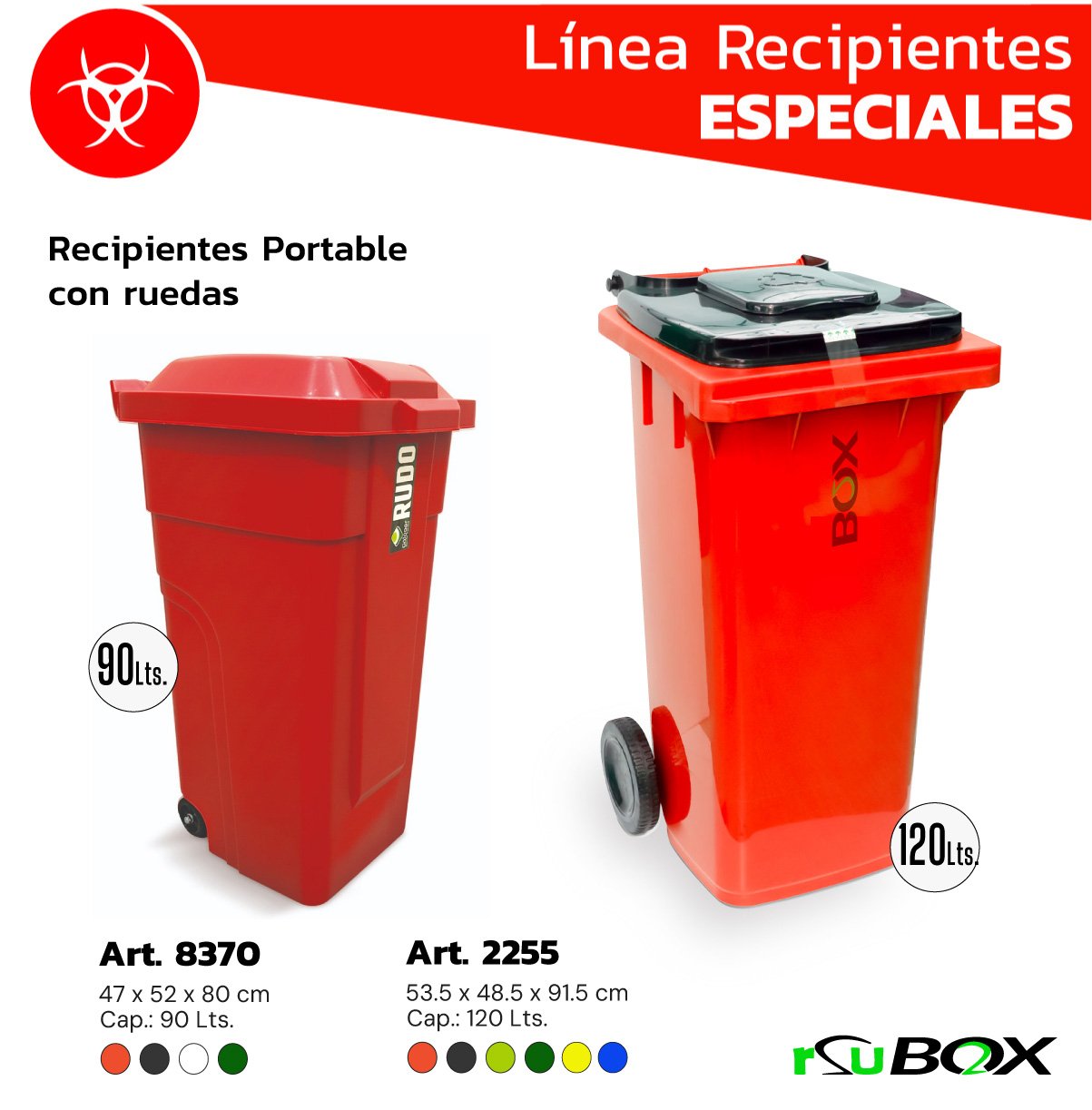 Cesto de residuos industrial RSU BOX