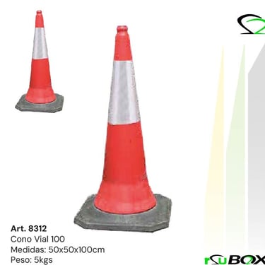 Cono con señalización de emergencia RSU BOX